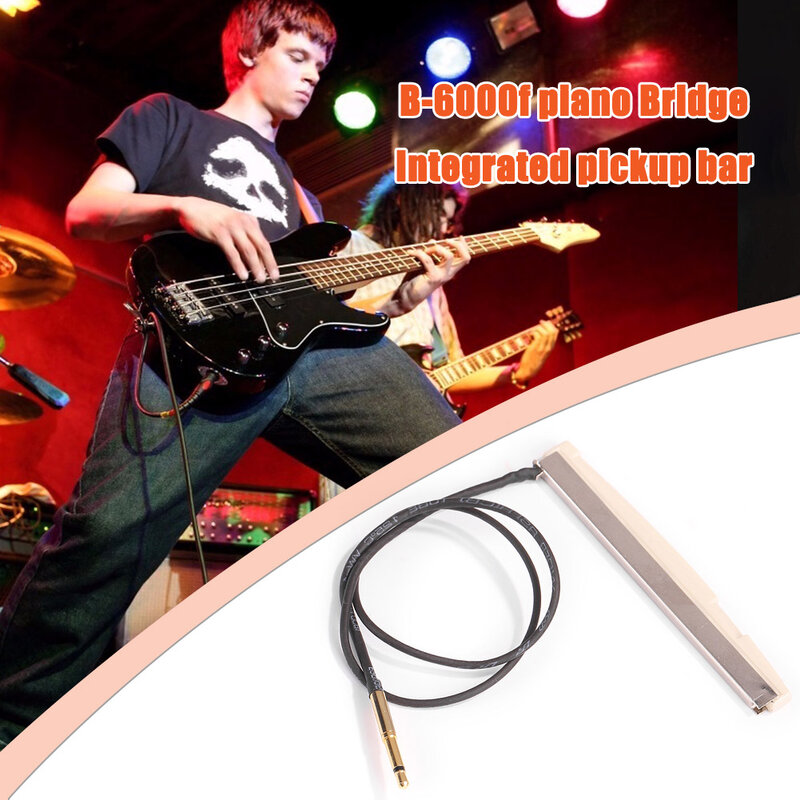 1Pc Gitaar Pickup Soft Piezo Bar Professionele Gitaar Geïntegreerde Pick-Up Sticks Voor Gitarist Spelen Accessoires