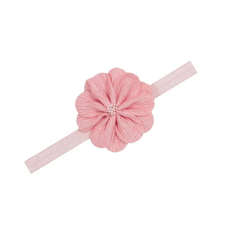 Nishine – bandeaux en tissu à fleurs pour bébé fille, couvre-chef élastique, accessoires de photographie mignons, accessoires de cheveux pour enfants