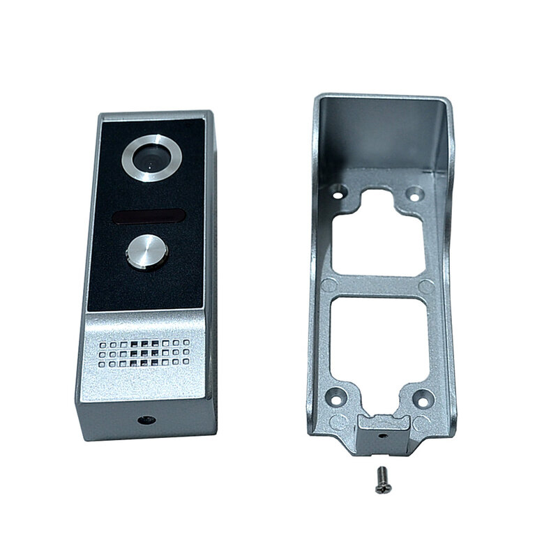 Pintu Monitor LCD 7 Inci Interkom Video Berkabel Sistem Bel Pintu Telepon Video Penglihatan Malam Interkom Video Kamera Aloi Aluminium