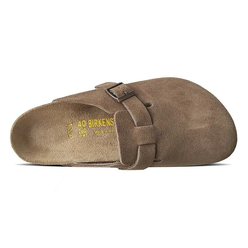 2020 original birkenstock unisex boston sapato durável moda clássico cor fivela design com tag