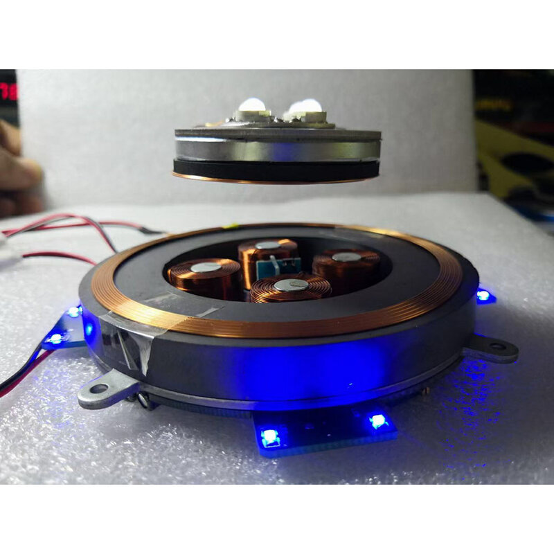 Lusya-peso de carga 500g, módulo de levitación magnética, suspensión magnética de circuito analógico con luces LED I4-001