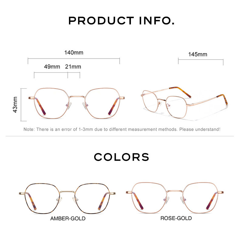 CAPONI – monture de lunettes Anti-rayons bleus pour femmes, verres optiques légers pour ordinateur, Design tendance, JF1822