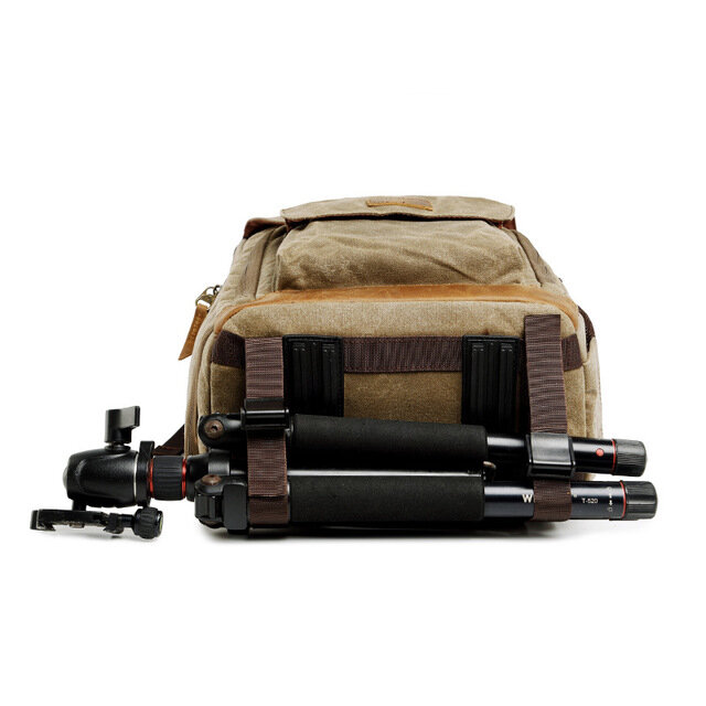 Mochila de lona para cámara M174 Batik, bolsa impermeable para exteriores, multifunción, para fotografía, Canon, Nikon, Sony, Digital, SLR