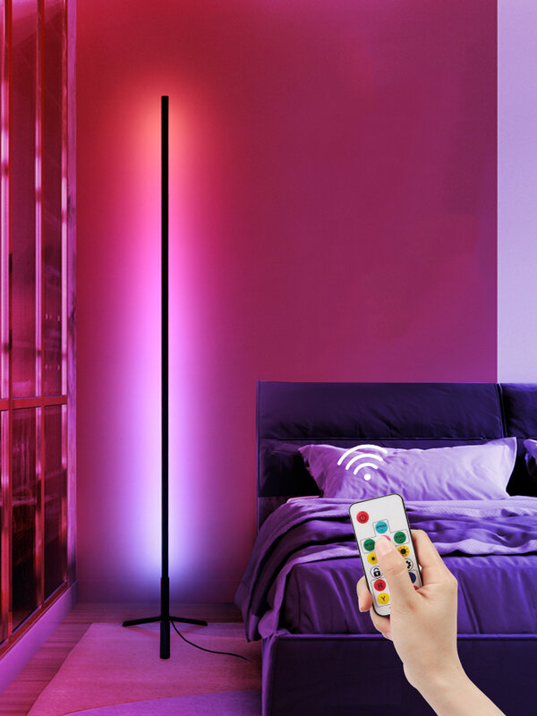 Цветная светящаяся лампа для гостиной, спальни, якоря, видео