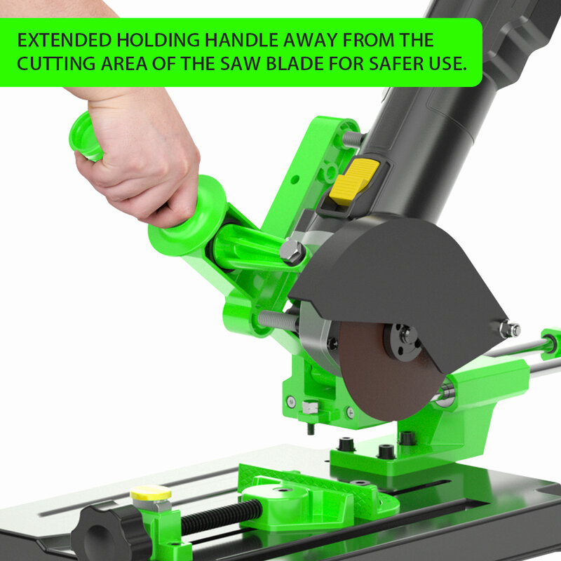 Universal ângulo moedor suporte suporte suporte de metal máquina de corte suporte ferramentas elétricas acessórios para 100 e 125 ângulo moedor