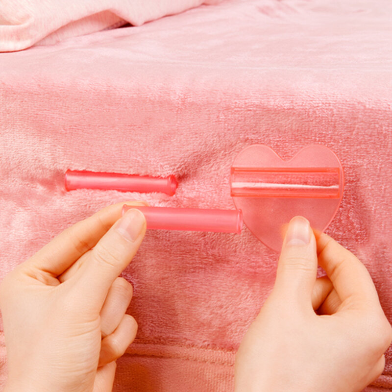 6 Stks/partij Laken Clips Nieuwigheid Sheet Houder Anti-Slip Clip Set Antislip Bed Cover Dekbed Laken fixer Plastic Grijpers Pinnen