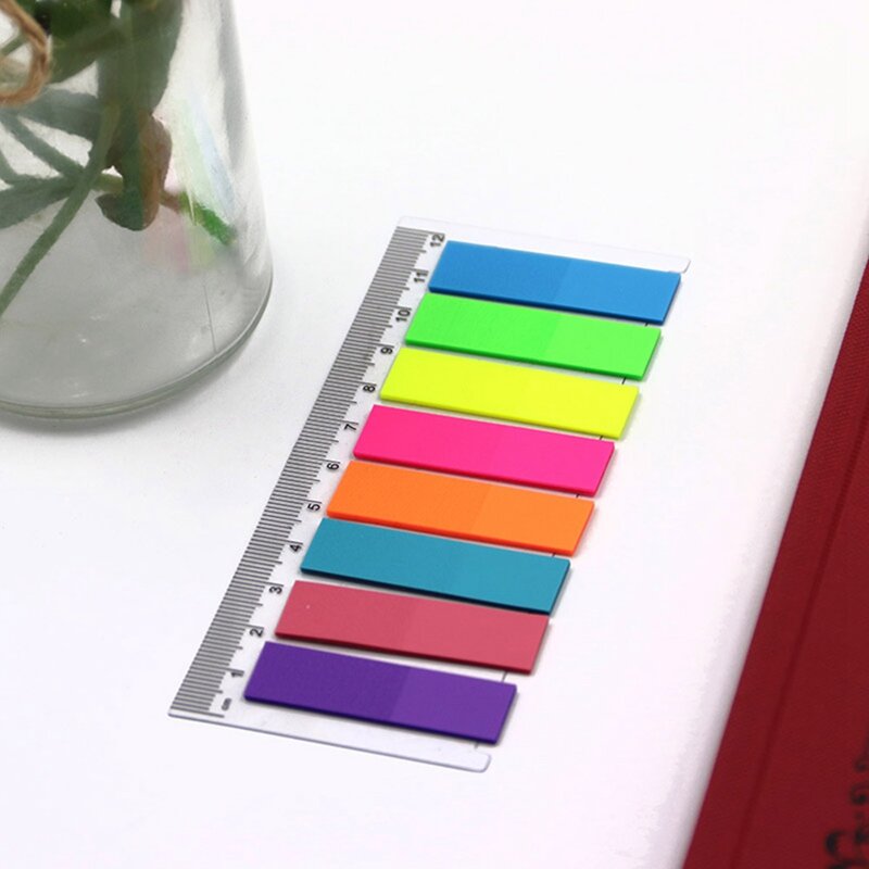 Stationeryindex auto adesivo bloco de notas pegajosas marcador ponto de marcador memo adesivo papel material escolar escritório