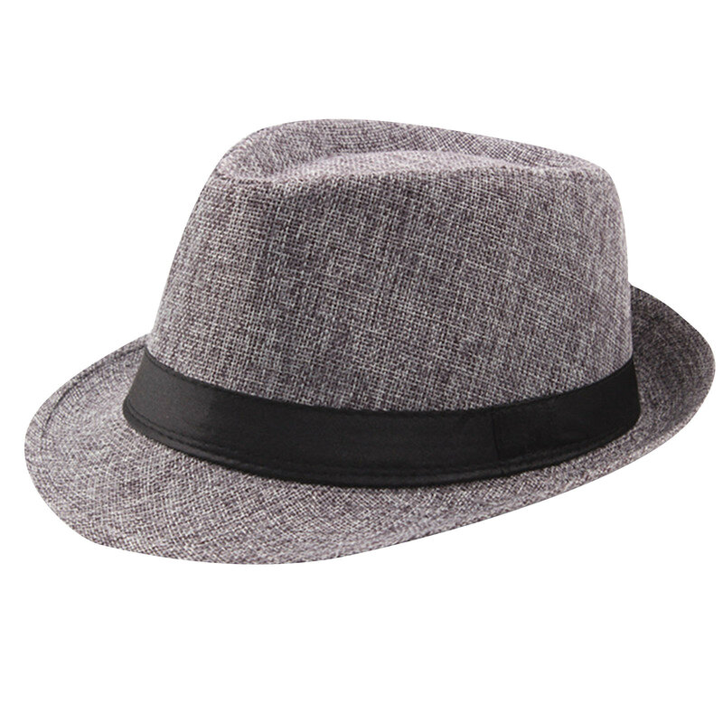 Sombrero Retro de fieltro de Jazz para hombre, sombrero de ala ancha Vintage para parejas, sombrero de invierno, sombrero con lazo para exteriores