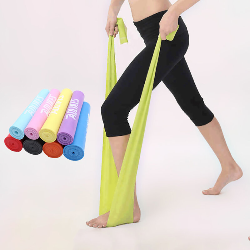Training Fitness Gum Exercise Gym Strength Resistance Bands Pilates Sport Rubber Fitness Mini Bands