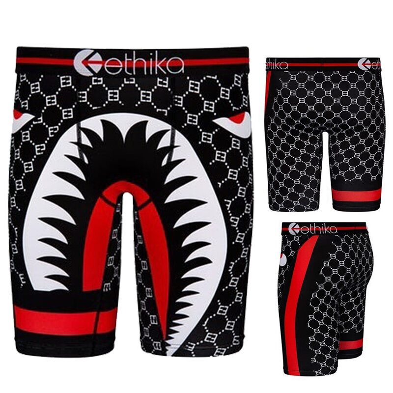 Mode Boxer Shorts herren Unterwäsche Atmungsaktive Unterwäsche Männer Persönlichkeit Boxer Tangas Unterwäsche Männer Boxer ethika herren unterwäsche