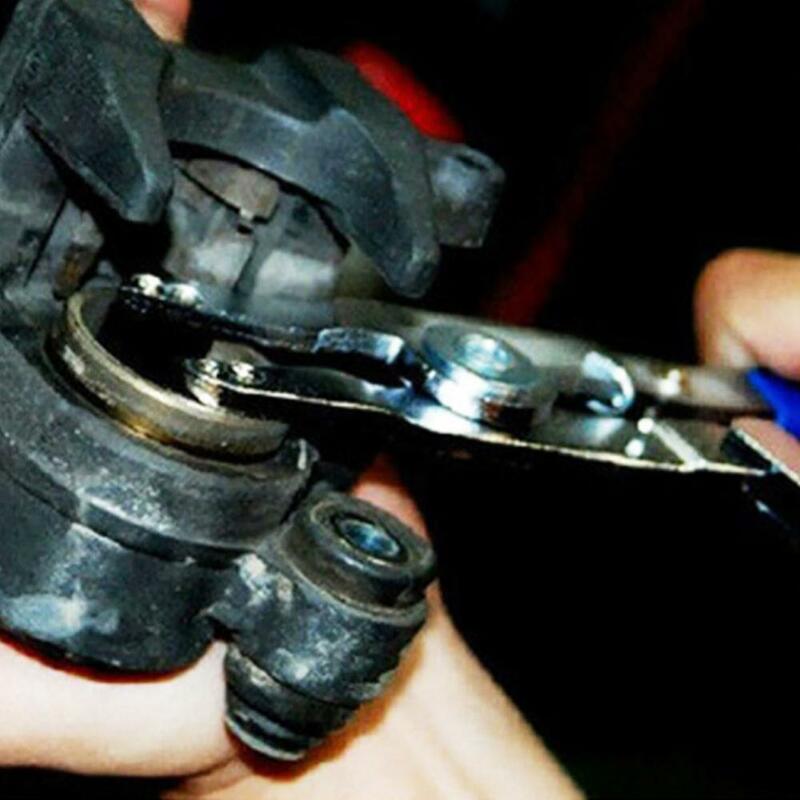 Universal รถจักรยานยนต์เบรคลูกสูบกำจัดคีมมอเตอร์ไซค์ทนทานซ่อมมือเครื่องมือใช้งานง่ายสำหรับรถ...