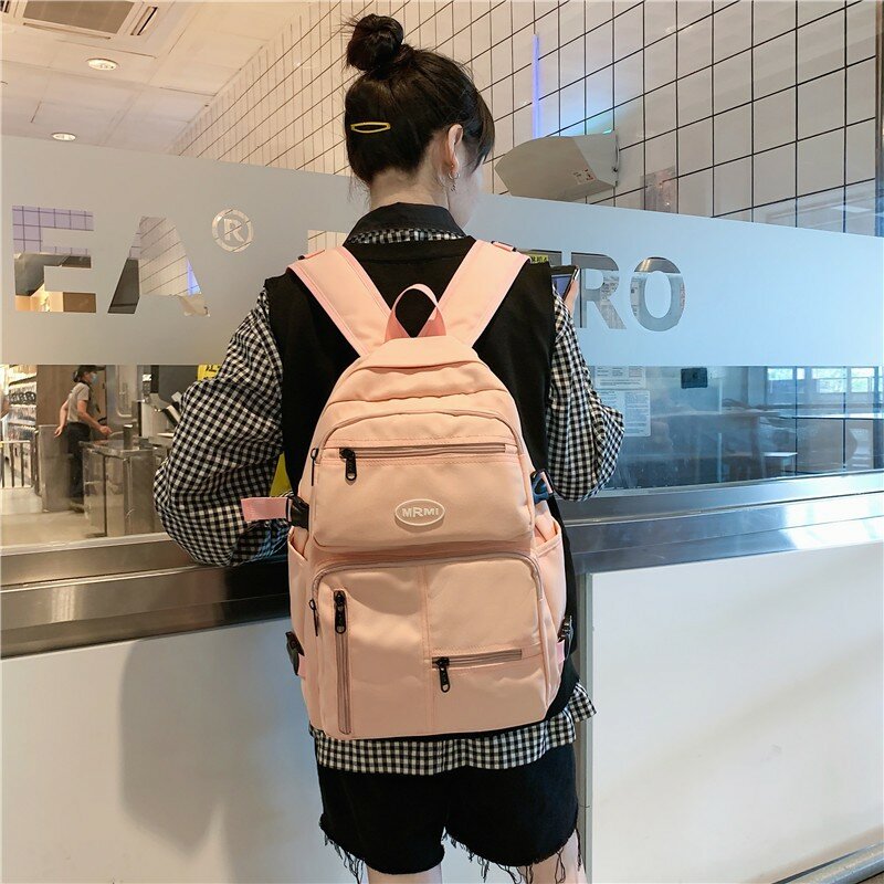 Женский рюкзак для подростков, Модный женский рюкзак, школьный рюкзак для колледжа, дорожные сумки на плечо для девочек-подростков, 2021