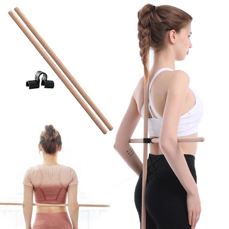 Joga Pole opadające ramiona piękny tył korekta artefakt garbusa joga kij wielofunkcyjny taniec Body Sculpting Home Fitness