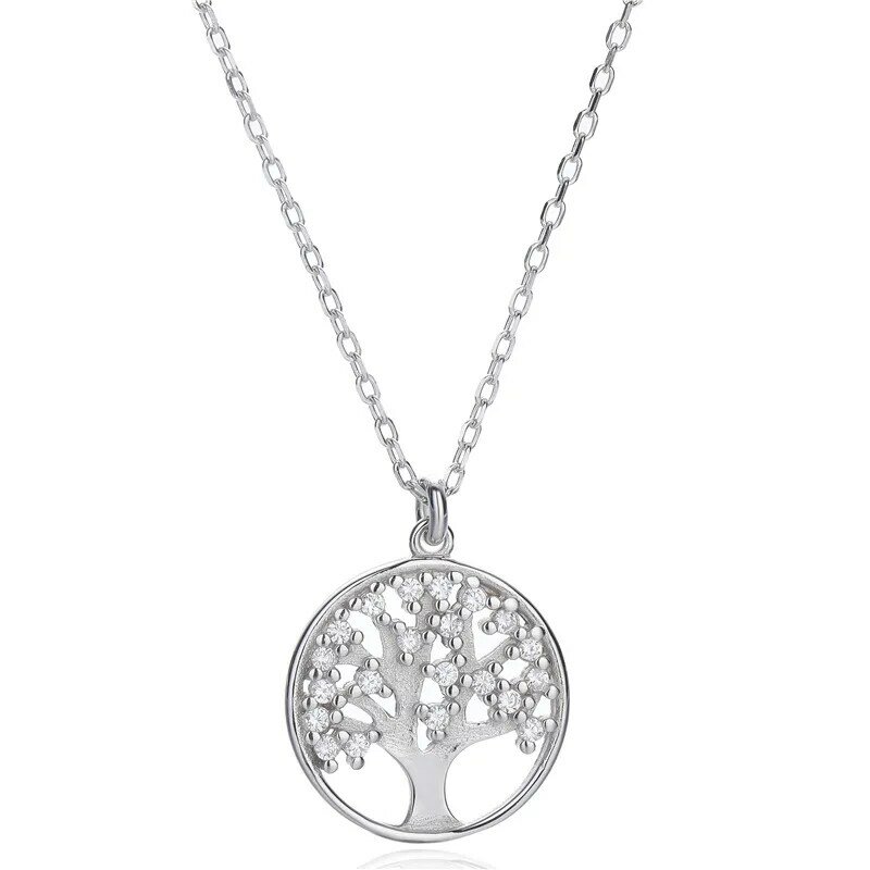 Sodrov árvore da vida pingente colar desejando árvore 925 jóias colares