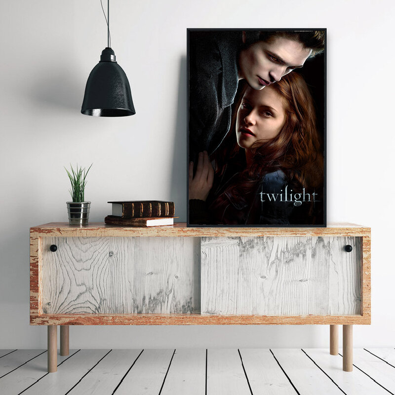 Film Twilight Wall Canvas Art Poster Vintage decorazione della casa pittura Wall Girls Room Picture Painting