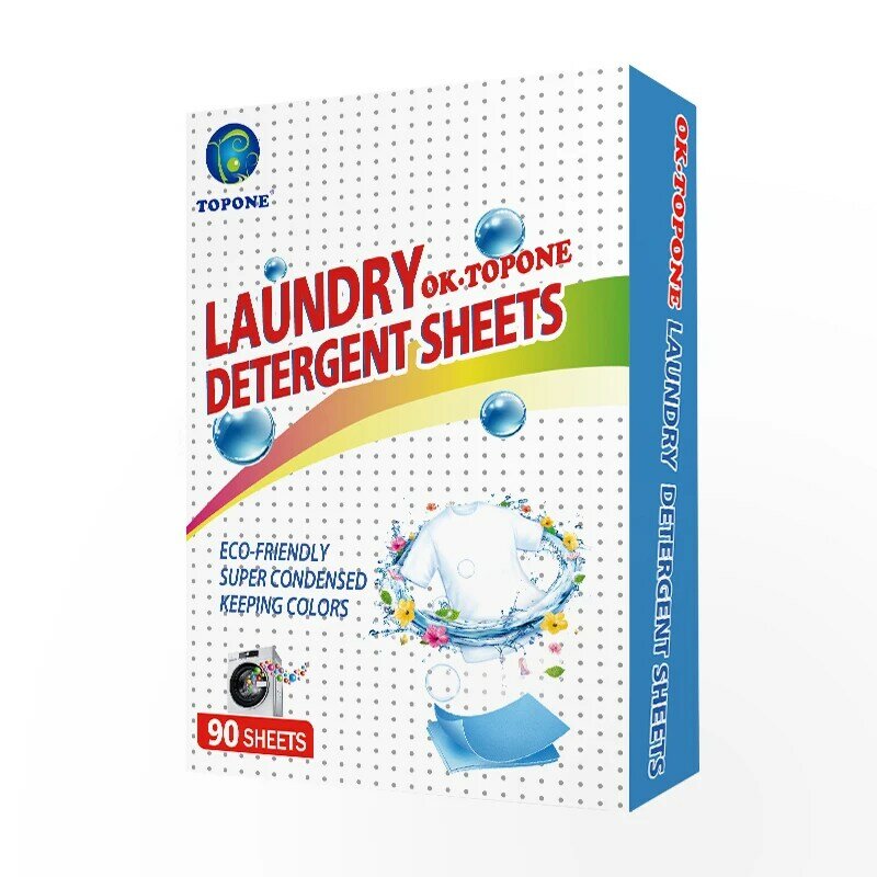 Detergente para lavanderia natural, 180 pçs, tabletes de lavar pó, produtos de limpeza doméstica, folhas de papel de limpeza, nova fórmula