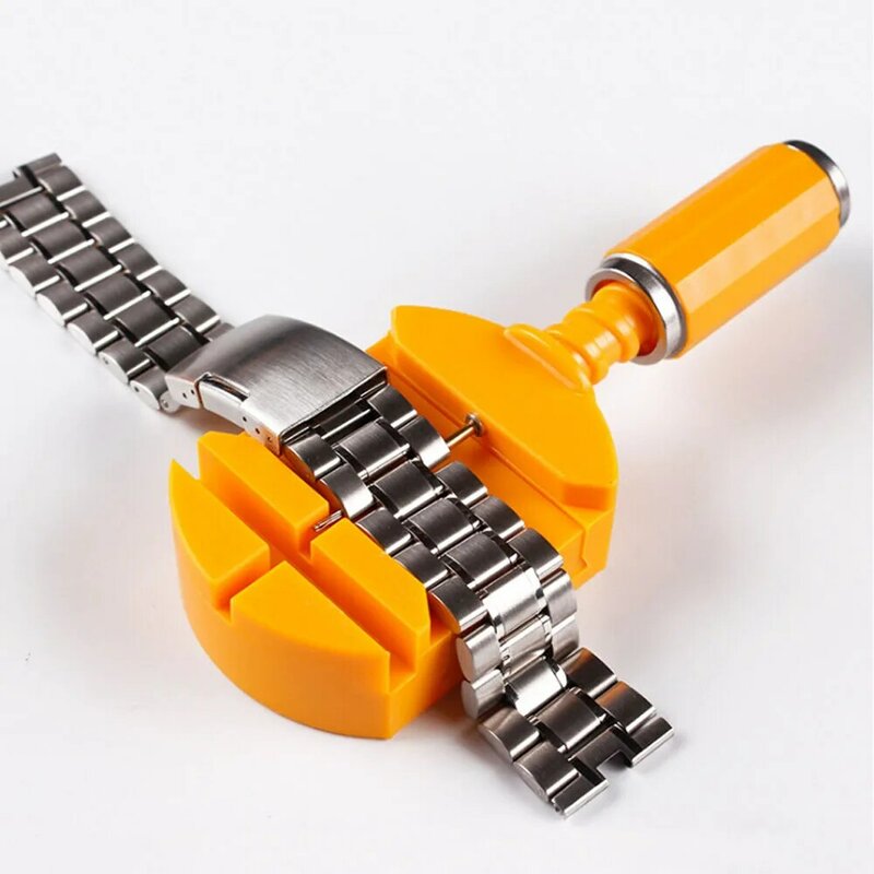 Relógio ferramentas de reparo relógio para banda relógio de pulso cinta link pino removedor volta abridor kits de ferramentas de reparo para homem/mulher relógio