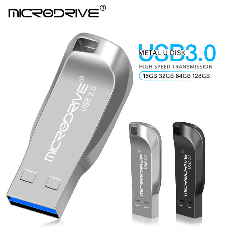 USB 3.0 Flash Drive, Pendrive, 16GB, 32GB, 64GB, 128GB Flash Memory Stick Pen Drive, Disco USB, melhor presente, 0