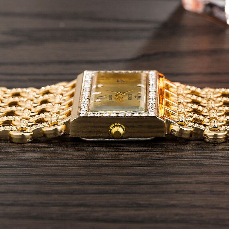 Luxo soberbo! relógio de quartzo 2021 relógio de quartzo feminino moda casual quartzo pulseira de aço inoxidável relógio de pulso analógico