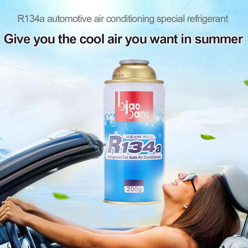Réfrigérant pour climatisation de voiture, produit refroidissant, respectueux de l'environnement, remplacement de filtre à eau pour réfrigérateur, 200ML, R134A