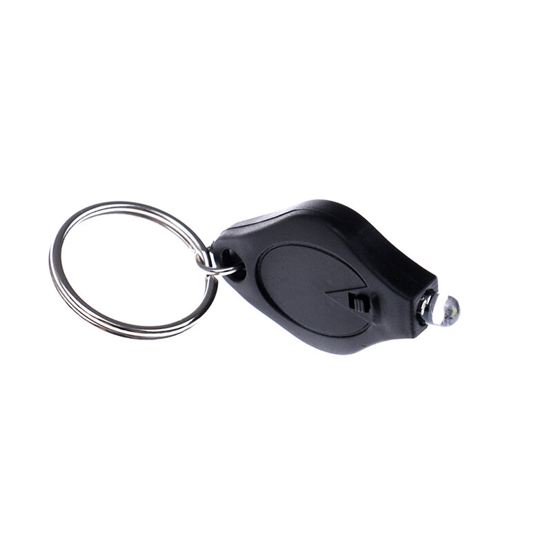 1Pcs Outdoor Camping Emergency KeyแหวนLight Mini KeychainบีบไฟLEDไฟฉายไฟฉาย