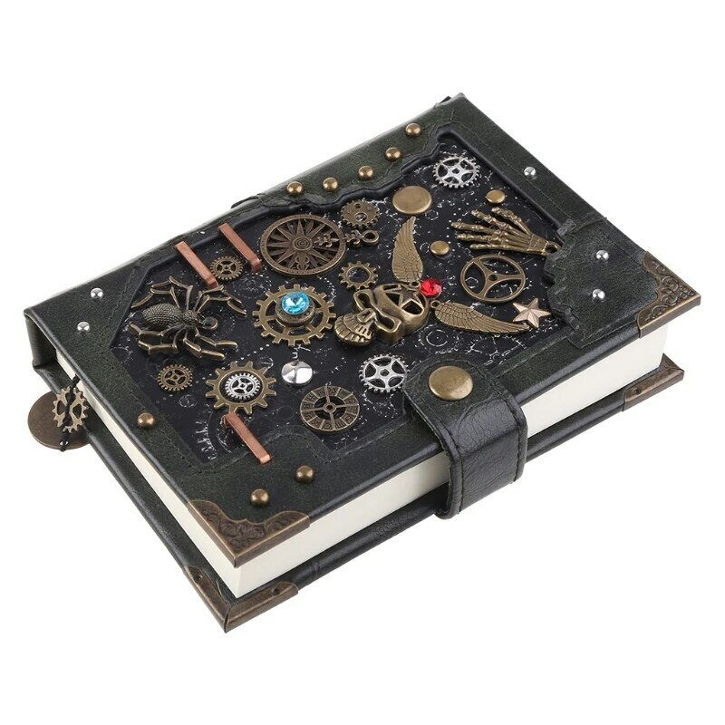 Steampunk Gear Retro Notebook Kunstwerk Niveau Handgemaakte Exquisite Novelty Gift