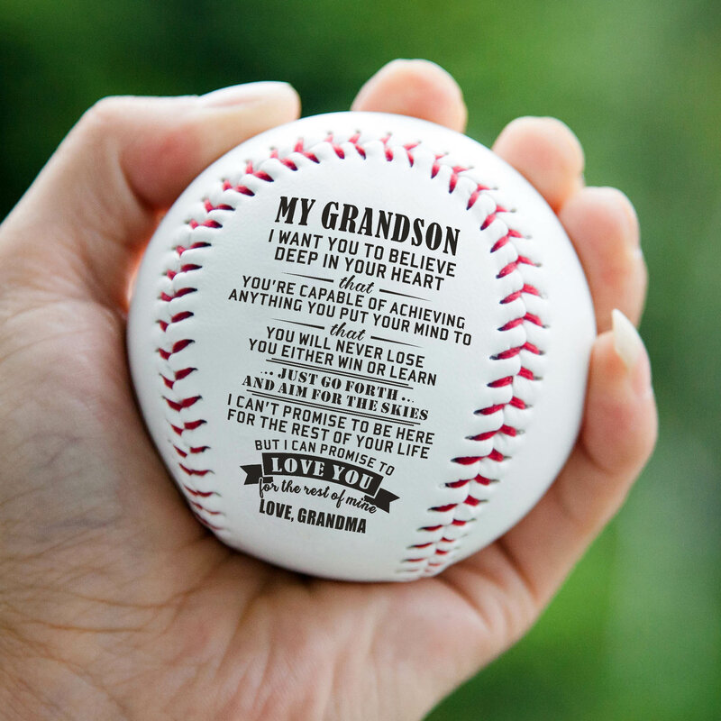 Equipo de béisbol de abuelo y abuela a abuelo, gran oferta, pelota Base blanca, práctica de béisbol, entrenamiento, Softball, costura a mano