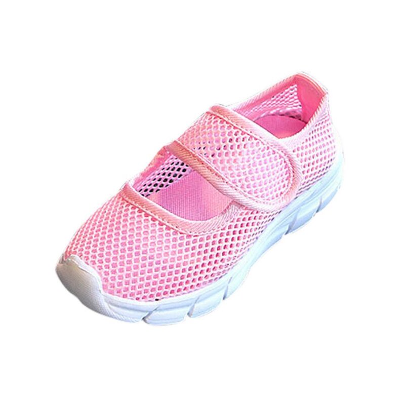 Женские повседневные кроссовки, детская обувь, дышащая сетчатая обувь конфетных цветов, детская спортивная обувь