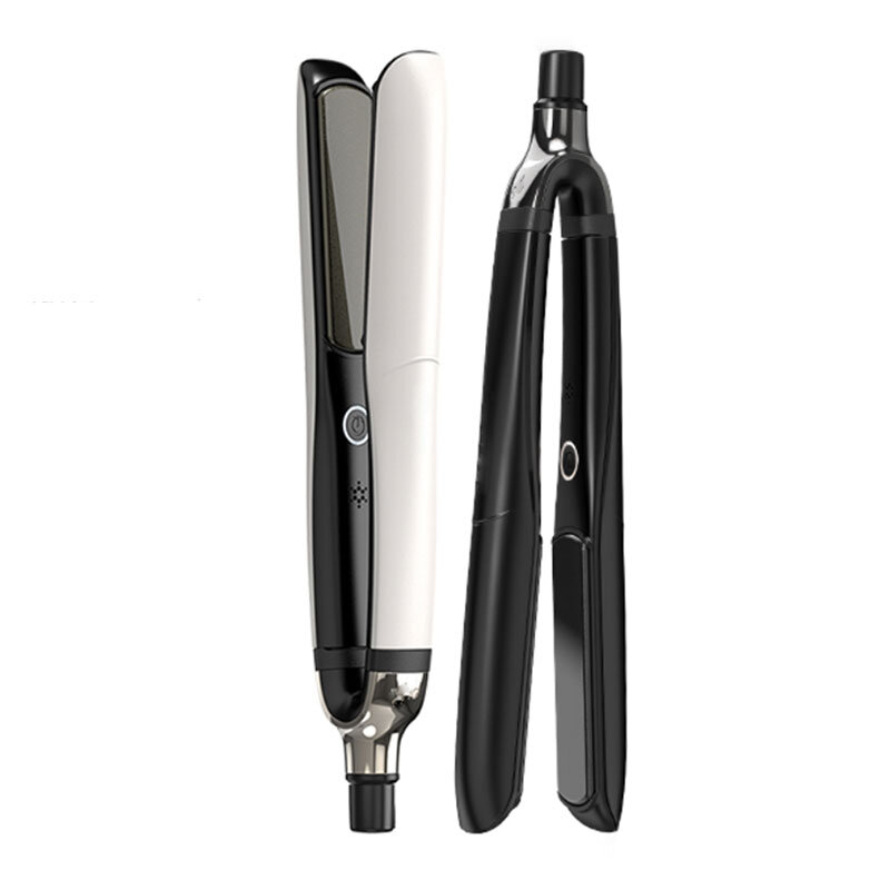 Straight clip Platinum+ plus platinum version of the curling iron combo and fluffy Splint home salon hair styling tool set