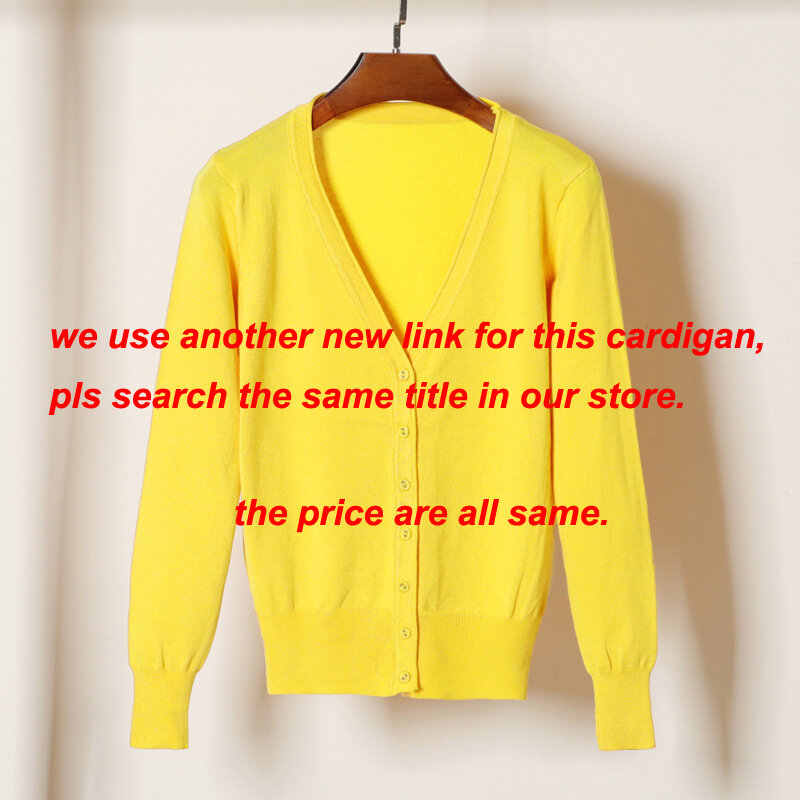Queechalle – cardigan tricoté à manches longues pour femme, 28 couleurs unies, hauts en V, collection printemps-automne