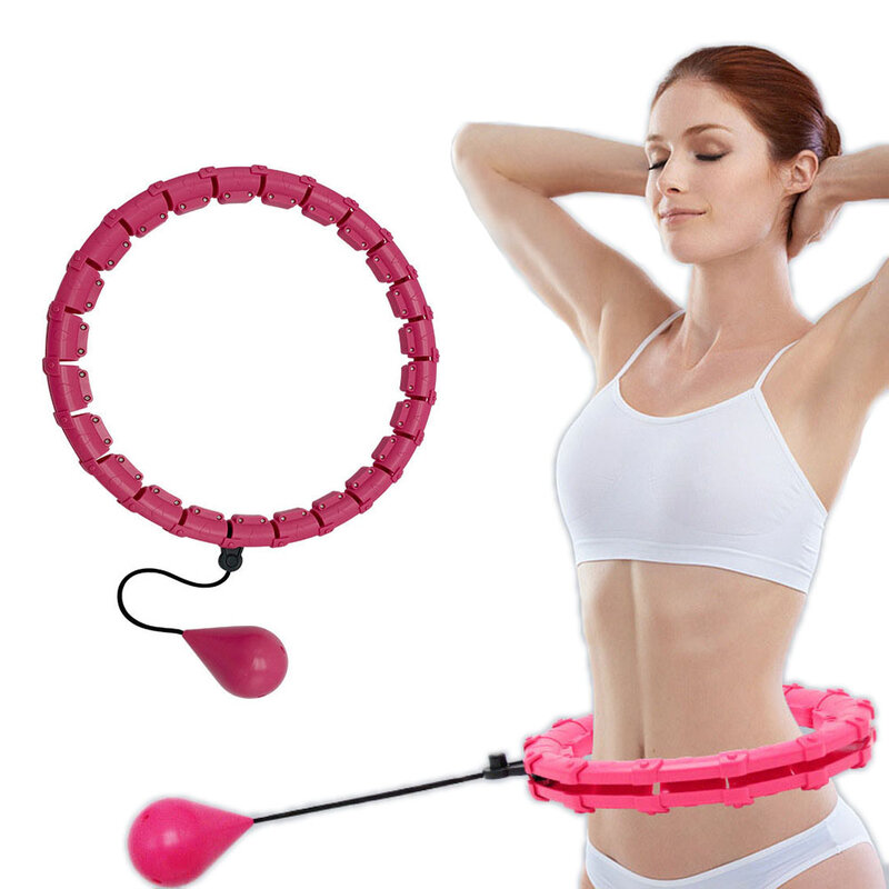 Sport-Hoops Fitness Fithoop Hoop Lose Weight  Abdominal Thin Waist Exercise Detachable Massage Sport Gym Equipment Home Training