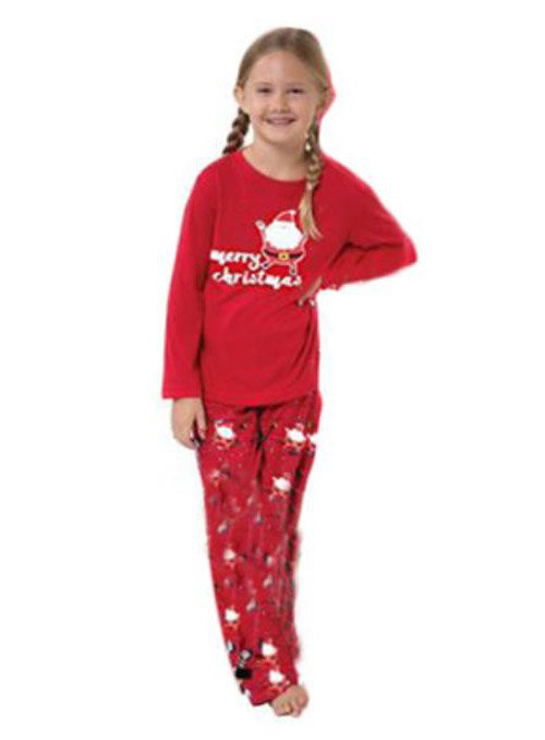Nieuwe Jaar 2021 Familie Kerst Pyjama Familie Bijpassende Outfit Vader Moeder Dochter Meisje Jongen Kleding Sets Pyjama Familie Look