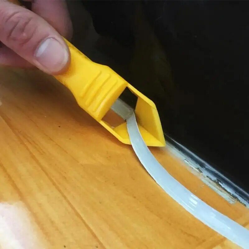 실리콘 리무버 코크 피니셔 실란트 부드러운 스크레이퍼 그라우트 키트 솔기 테이프가있는 도구 플라스틱 핸드 툴 세트 액세서리