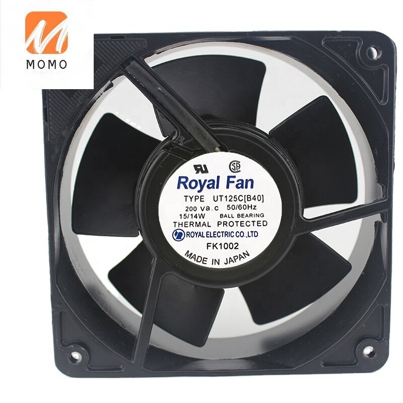 Original  Royal  Fan UT125C 200VAC  15 / 14W 2750RPM  Axial  Cooling Fan