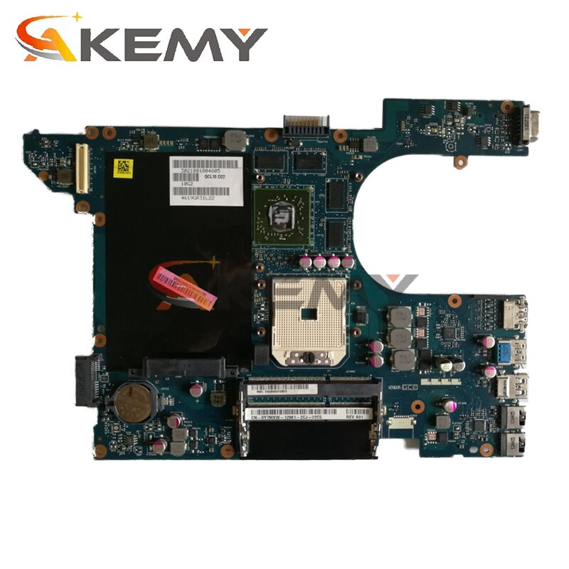 Akemy-placa base para ordenador portátil DELL 15R 5525 M521R, LA-8251P DDR3 probada, 0Y7MXW Y7MXW