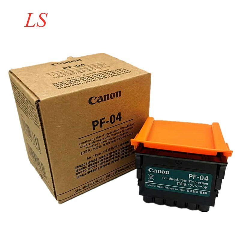Cabezal de impresión original PF-04 PF04, para Canon IPF650, IPF655, IPF680, IPF681, IPF685, IPF686, IPF750, IPF755, IPF760, IPF765