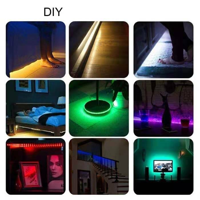 Luz LED con pegatina adhesiva para debajo del armario, herrajes para puertas, muebles, bisagra de armario, lámpara de noche