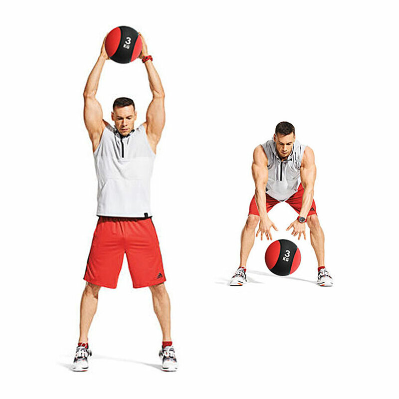 Bolas de pared vacías para Crossfit, 35cm, ejercicio de alta resistencia, levantamiento de pesas, Fitness, MB, construcción muscular