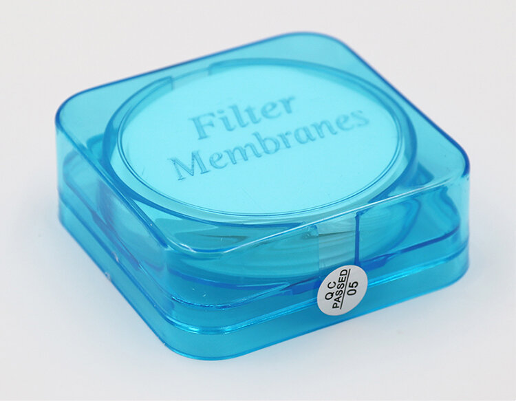 Filtro de membrana de vidro hidrofílico 25/pk das membranas de filtro microporosas gf diâmetro 47/50/60/70mm/90mm/100mm