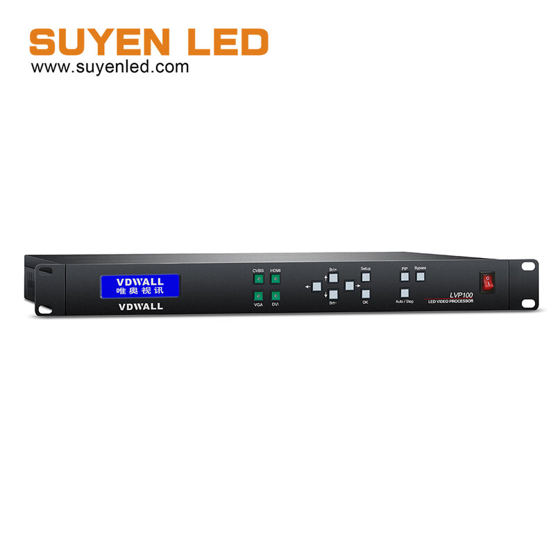 Procesador de vídeo LED HD para eventos de escenario, VDWALL LVP100, el mejor precio