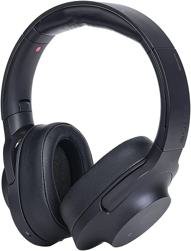 Coussinets d'oreille professionnels de remplacement, oreillettes compatibles avec Sony WH-H900N et MDR 100ABN, sans fil, antibruit