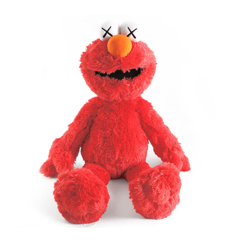 5สไตล์ขนาด Sesame Street ตุ๊กตาตุ๊กตาของเล่น Elmo CookieMonster Ernie Bert ตัวเลข Soft Plush วันเกิดของขวัญของเล่นตกแต่ง