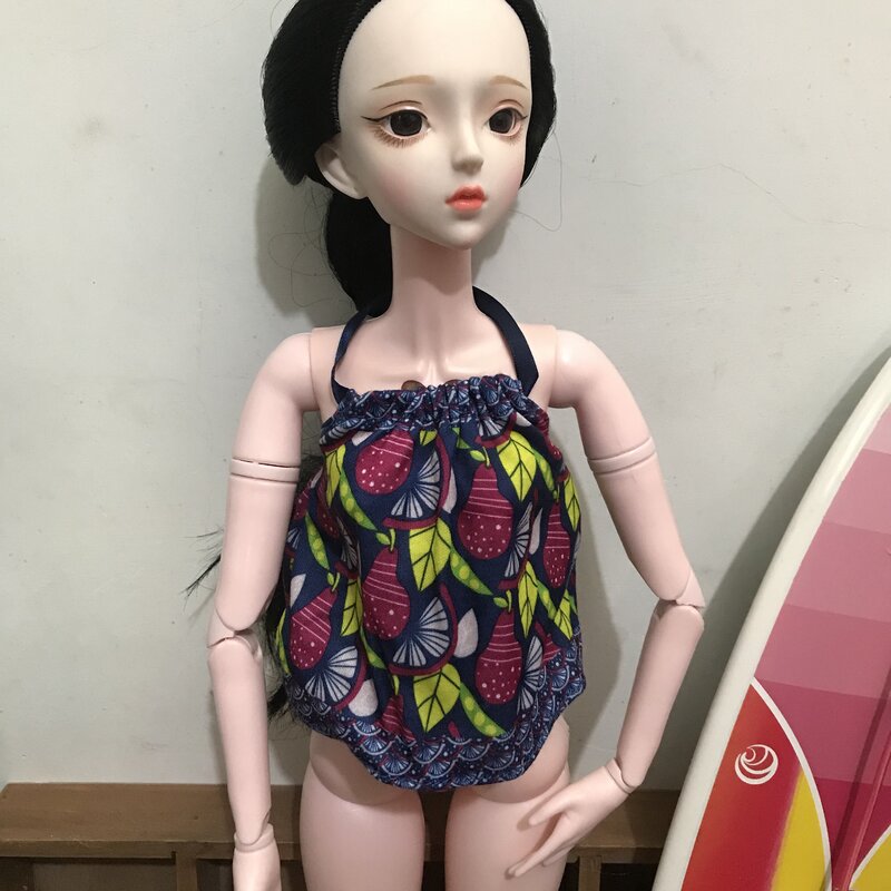 A roupa vestido calças para 60cm boneca roupas noite lolita pode usar roupas casuais boneca de plástico