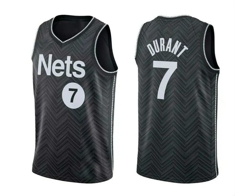 Męskie koszulki koszykarskie Brooklyn Nets 13 James Harden 7 Kevin Durant 11 Kyrie Irving City Edition i koszulka Swingman