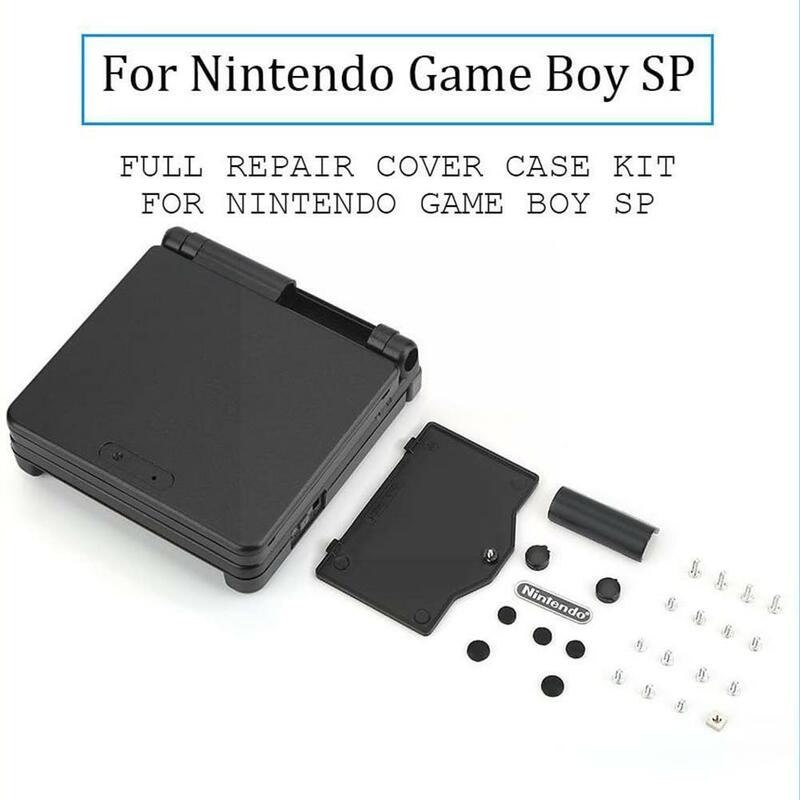 Para sp game console para gameboy fosco máquina protetora colorida cor handheld f0a3