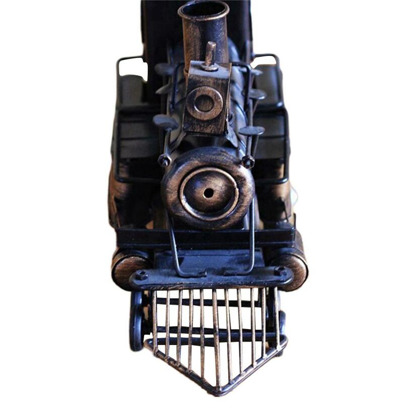 Kuulee clásico Stream locomotora modelo caja de música Retro Manual regalos Retro locomotora de vapor modelo caja de música