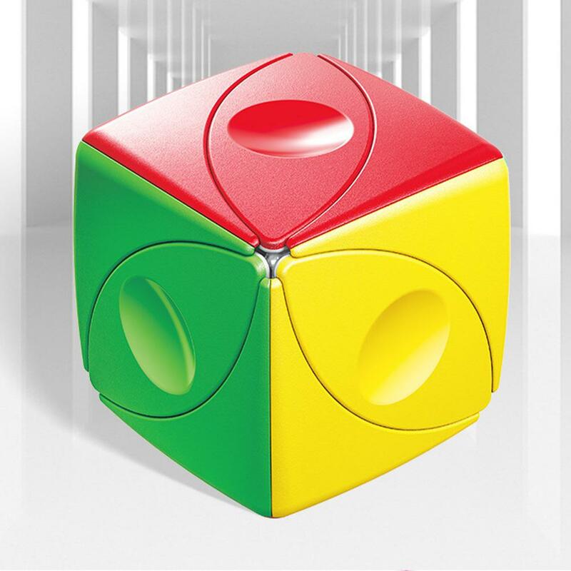 Rctown sengso velocidade cubo stickerless magic cube puzzles brinquedo para crianças adultos