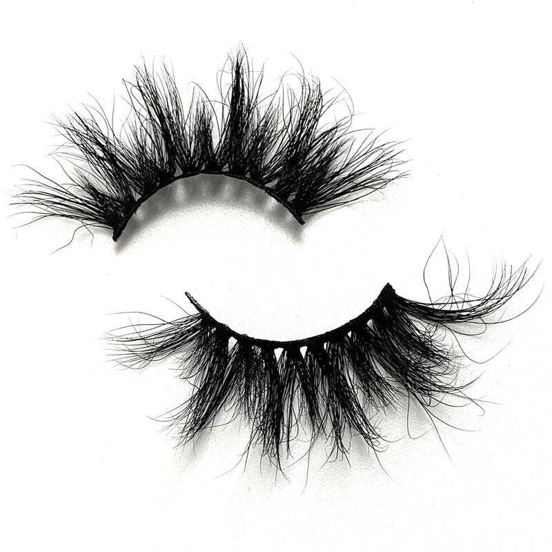 LOVE THANKS 3D 25mm Mink Lashes 100% Handmade Cruelty Free Lashes Crisscross Dramatic Reusable Natural Eyelashes Makeup GS504
