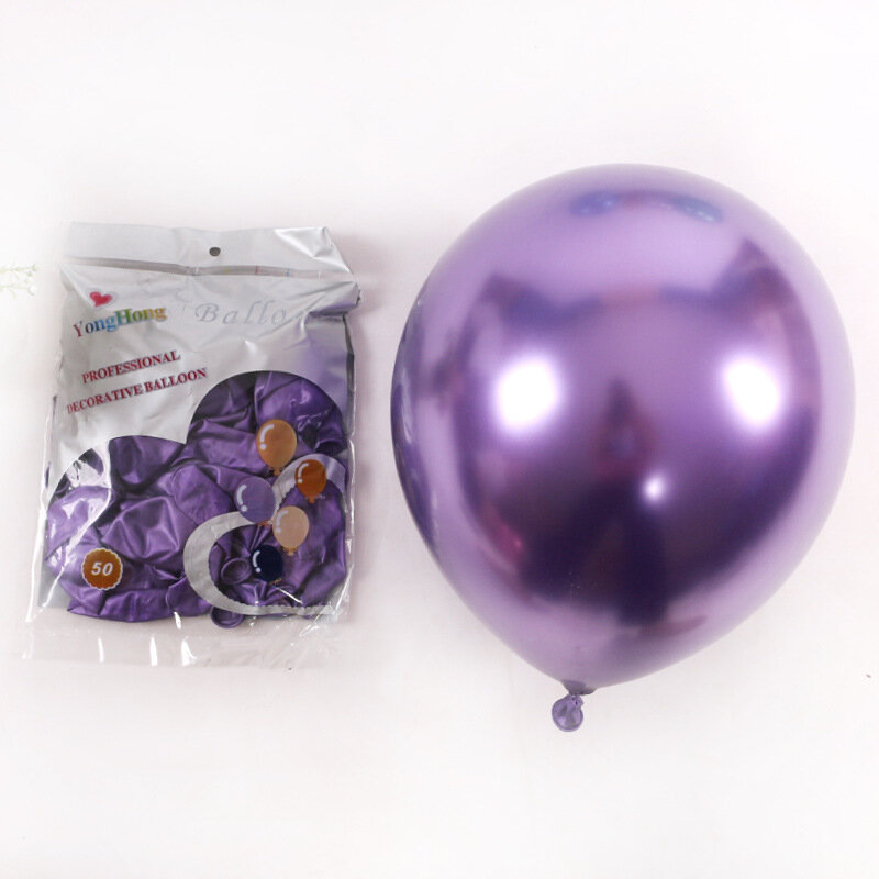 Ballon métallique en Latex, 5/10/12 pouces, haut de gamme, doré, argent, Fruit vert, Globe, décoration de fête de mariage, jouets pour enfants