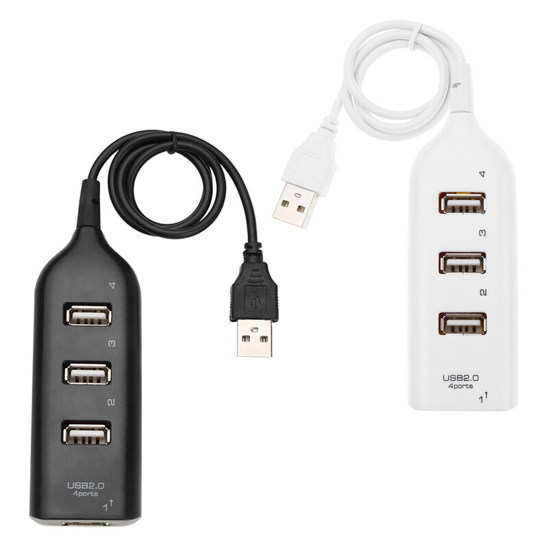 5Mbps 4 Cổng Bộ Chia Bền Thiết Thực Đa Năng Hub USB Tốc Độ Cao Nhiều USB 2.0 Điện Năng Giãn Nở